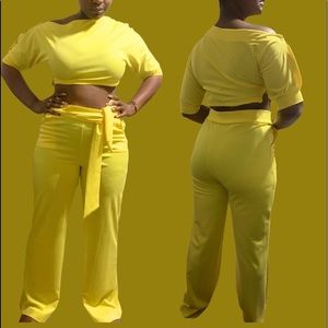 Ladies two-piece pants set